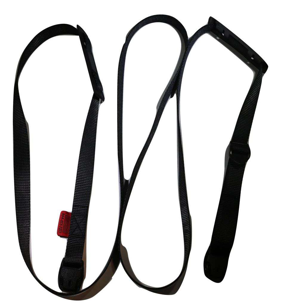 BLACK Standard Buckle Spa Cover Hot Tub Wind Securement Strap Complete Kit | SIZE OPTIONS - Image 4