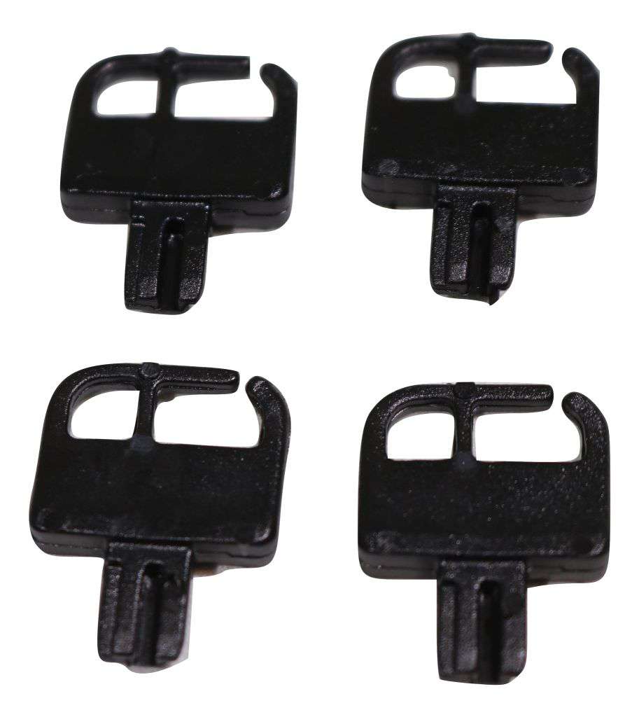 Black Standard Buckle Spa Hot Tub Cover Adjustable Wind Straps | NO PADS NO SCREWS - Image 4