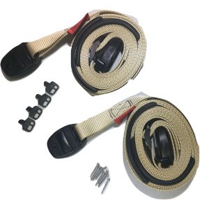 Tan Nexus Center Release Buckle Spa Hot Tub Cover Adjustable Wind Straps | SIZE OPTIONS