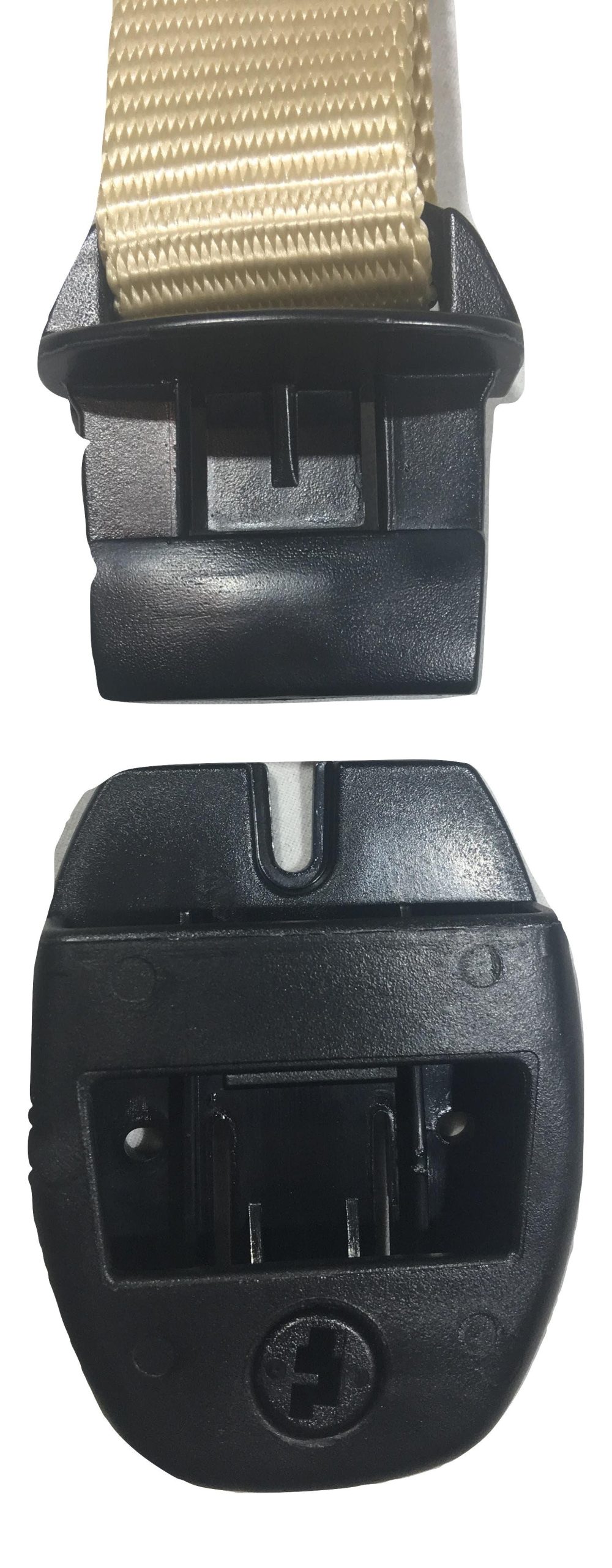 Tan Nexus Center Release Buckle Spa Hot Tub Cover Adjustable Wind Straps | SIZE OPTIONS - Image 3