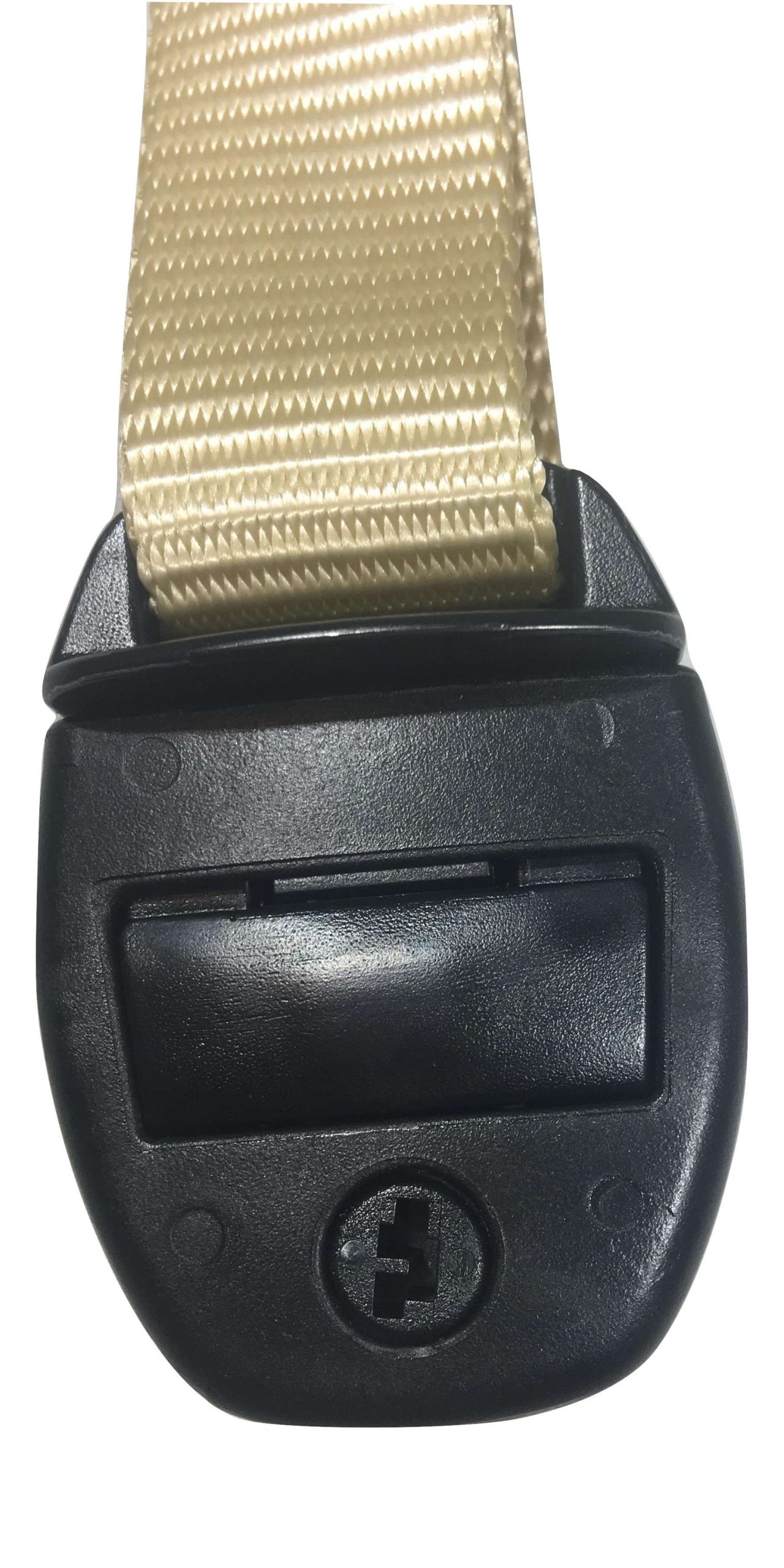 Tan Nexus Center Release Buckle Spa Hot Tub Cover Adjustable Wind Straps | SIZE OPTIONS - Image 4