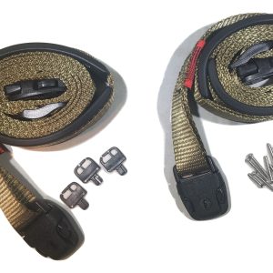 Olive Drab Spa Cover Hot Tub Wind Securement Strap Complete Kit | SIZE OPTIONS